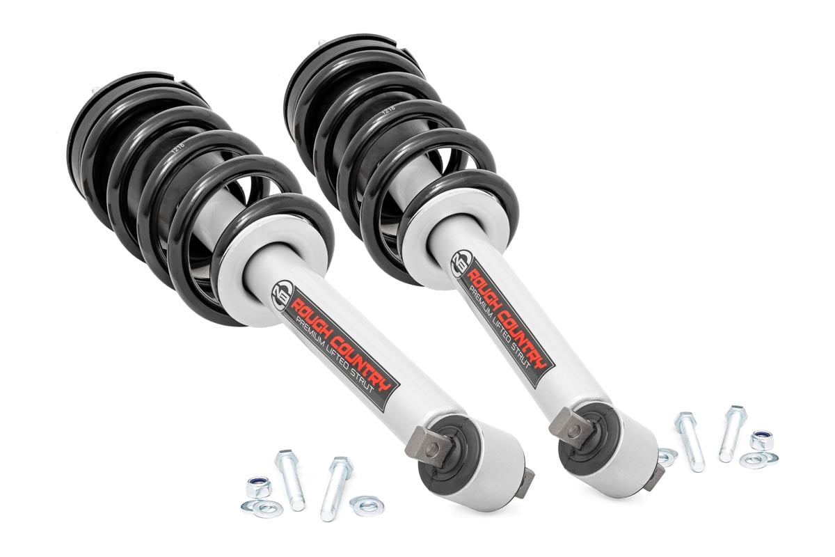 Chevrolet Tahoe Suspension Lift Kit - Rough Country - N3 Performance Lifted Struts - '07-'14